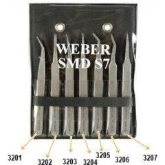 Weber SMD SET7-1 Cımbız Penset Set 7 Parça