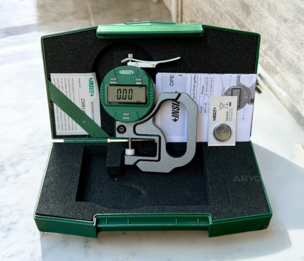 Insize 2871-10 Kalınlık Ölçüm Komparatörü | 0.01 mm Hassasiyet