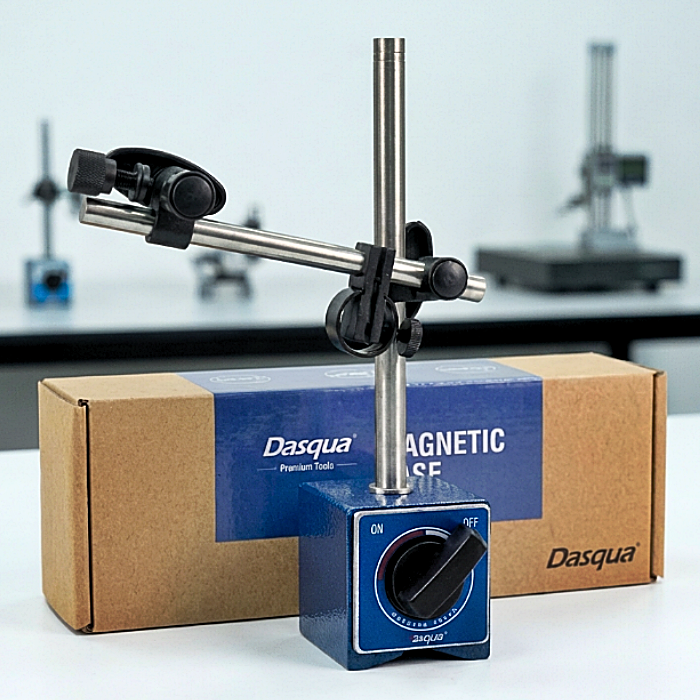 Dasqua 7122-0005 Manyetik Komparatör Standı 80 Kg – Profesyonel Hassas Ölçüm Sabitleyici