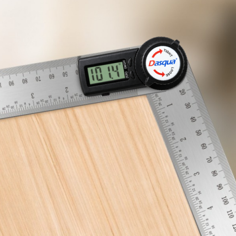 Dasqua 1022-4300 Profesyonel Dijital Açı ve Uzunluk Ölçer 30CM