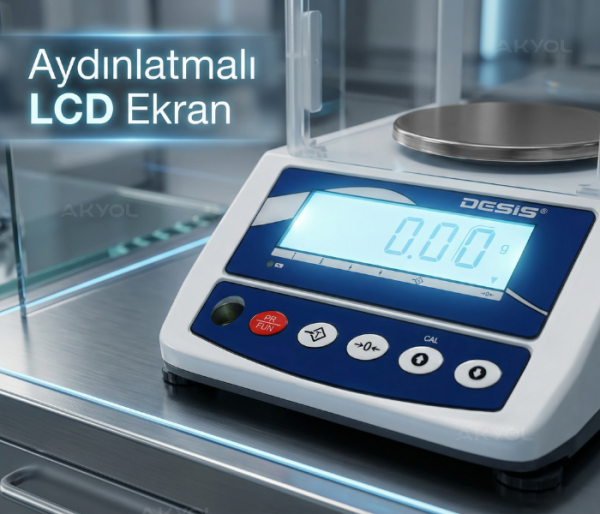 Desis BTU 600gr 0.01gr Dijital Hassas Terazi – Yüksek Hassasiyetli Tartı Cihazı
