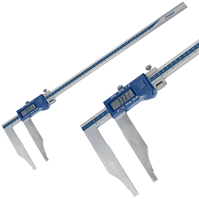 Dasqua 2220-8110 Uzun Tek Çeneli Dijital Kumpas 0-500 mm Hassas Ölçüm