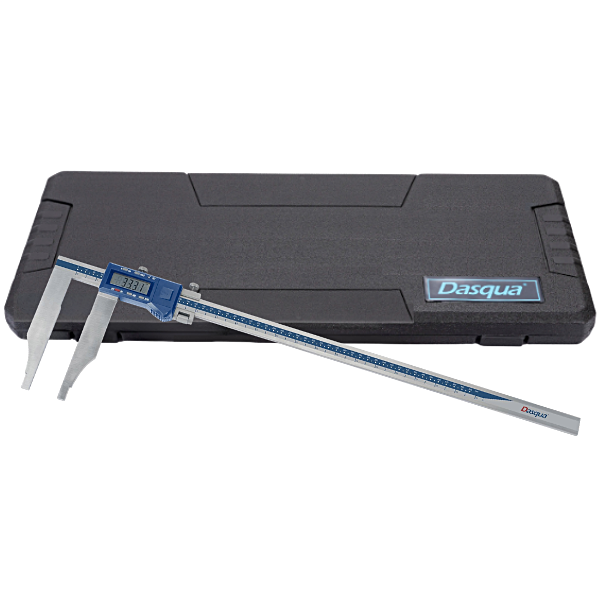 Dasqua 2220-8110 Uzun Tek Çeneli Dijital Kumpas 0-500 mm Hassas Ölçüm