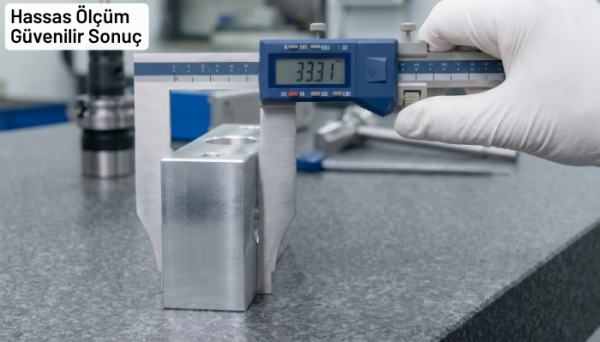 Dasqua 2220-8110 Uzun Tek Çeneli Dijital Kumpas 0-500 mm Hassas Ölçüm