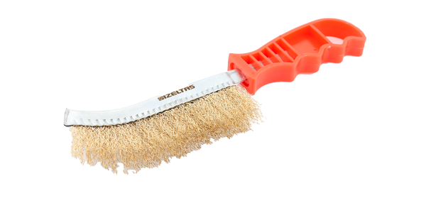 İzeltaş 07416 50 001 270mm Kıvrık Uçlu Fırça Plastik Saplı