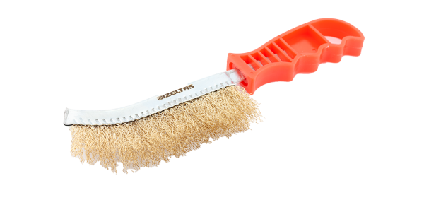 İzeltaş 07416 50 001 270mm Kıvrık Uçlu Fırça Plastik Saplı