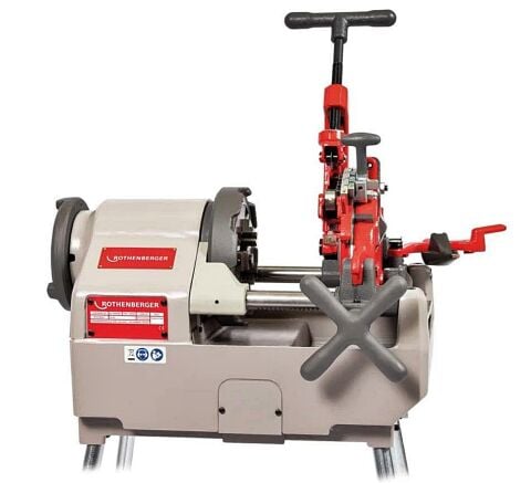 Rothenberger Ropower 50 R Tezgah Tipi Pafta Makinesi 1/2''-2'' - Profesyonel Elektrikli Boru Diş Açma