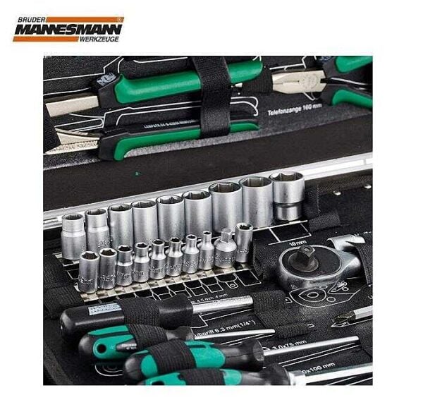 Mannesmann 29075 Alüminyum Takım Çantalı El Alet Seti 108 Parça