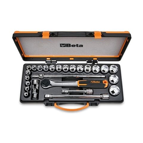 Beta 666/C20 Profesyonel Tork Anahtarı ve Lokma Takımı 40–200 Nm