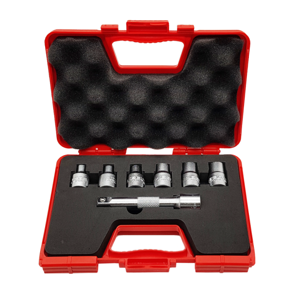 İzeltaş 1113 00 6007 Star (Torx®) Lokma Anahtar Takımı 7 Parça
