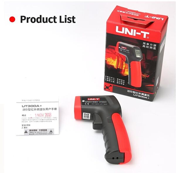 UNI-T UT300A+ Kızılötesi Termometre Temassız Lazerli Sıcaklık Ölçer