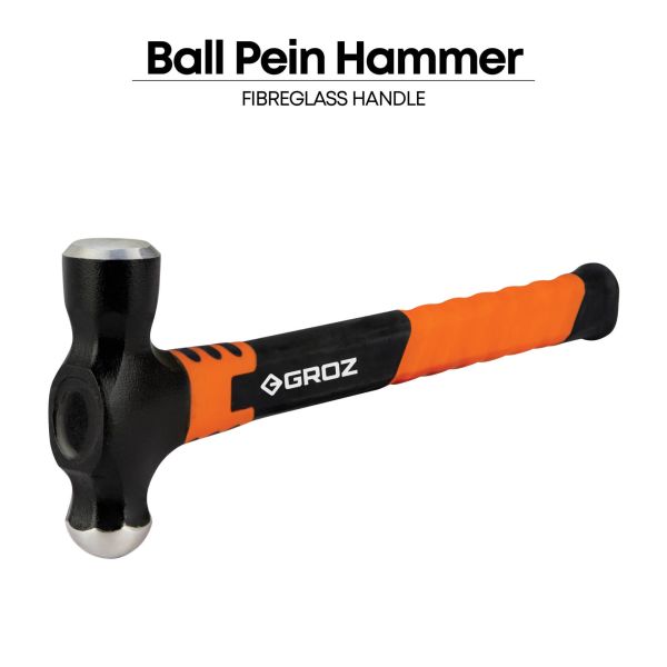 Groz Fiber Saplı Bombe Başlı Çekiç 226 gr