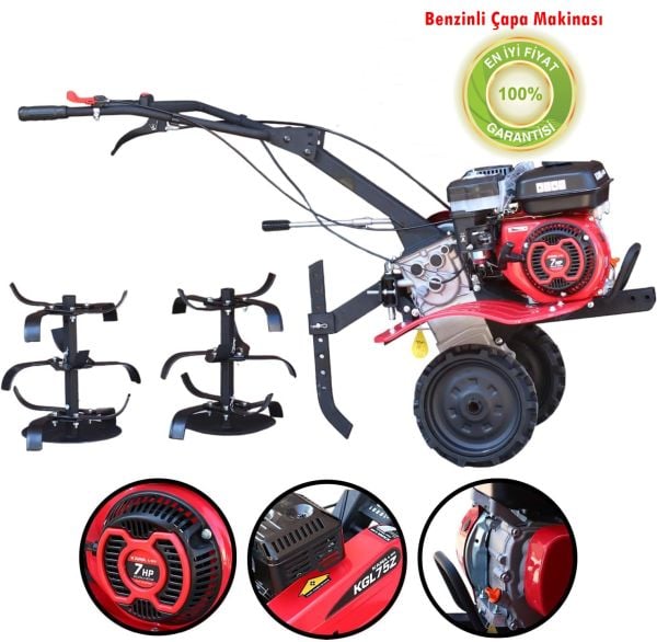 Kama By Reis KGL75Z Benzinli Çapa Makinası 7 Hp