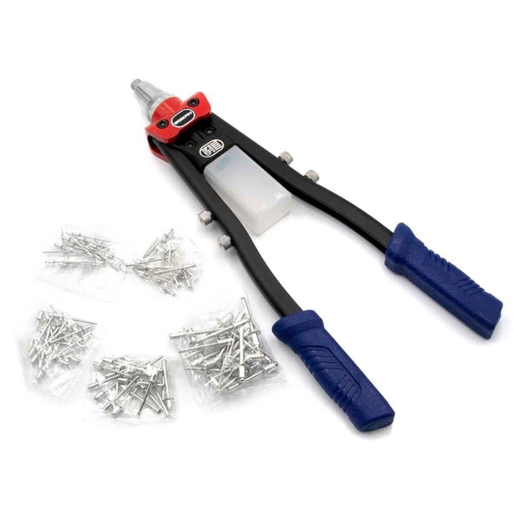 WORKPRO WP225001 Kollu Profesyonel Perçin Tabancası  400 mm + 100 Adet Perçin