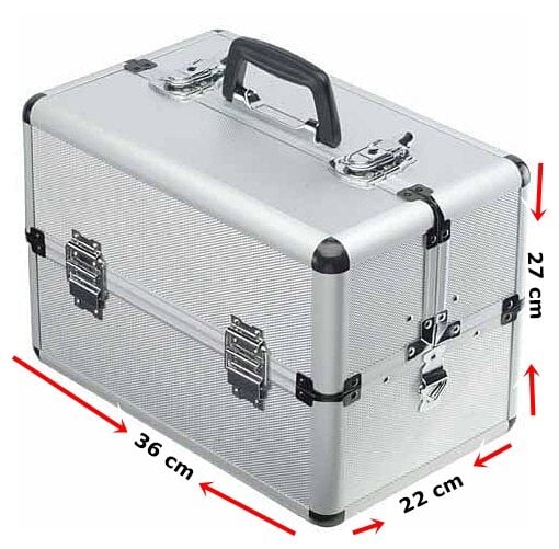 Chanta 944R Alüminyum Avadanlık Çanta 36x22x27 cm