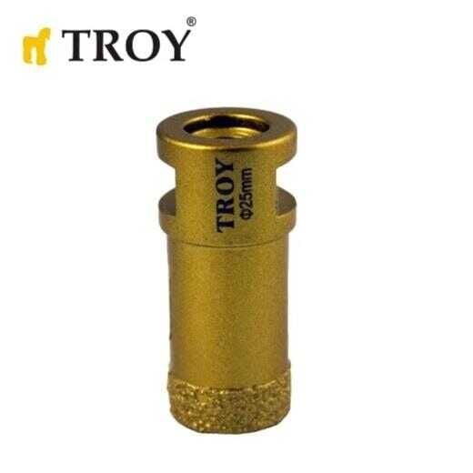 TROY 25 mm Avuç Taşlamalar için Seramik Kuru Elmas Delici