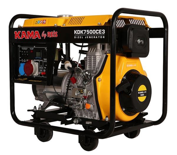 Kama By Reis KDK7500CE3 Dizel Jeneratör 6.9 kVA Trifaze