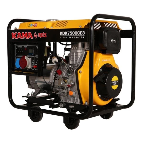 Kama By Reis KDK7500CE3 Dizel Jeneratör 6.9 kVA Trifaze