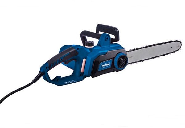 Factor FC2200W 2200 W Elektrikli Ağaç Kesme Motoru – 40 cm Pala | Güçlü ve Dayanıklı