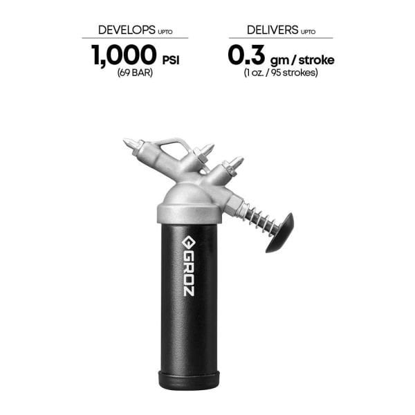 Groz G3P Mini İtmeli Tip Gres Pompası