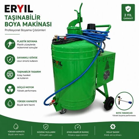 Eryıl Kompresörlü Badana Pompası 90 lt.