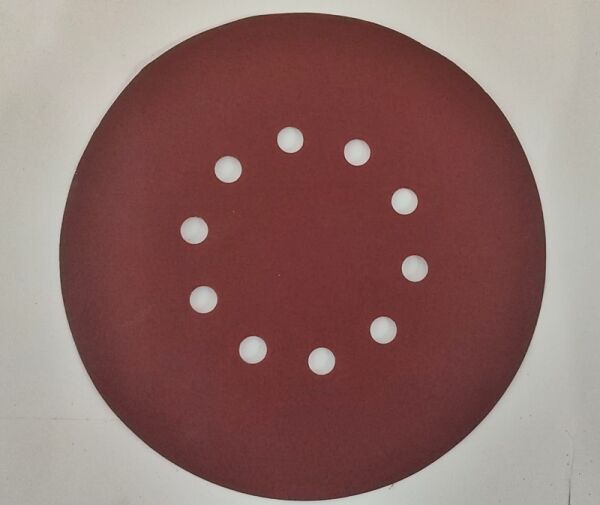 Nikon Cırtlı 10 Delikli Film Disk Zımpara 225 mm 180 Kum / 50 Adet