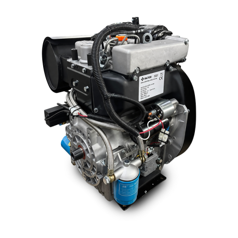 Factor FCMD295FT Marşlı Dizel Motor 22 Hp Konik Çapa Tip