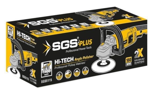 SGS SGS5115 Kademeli Polisaj Makinası 1400 Watt / 180 mm