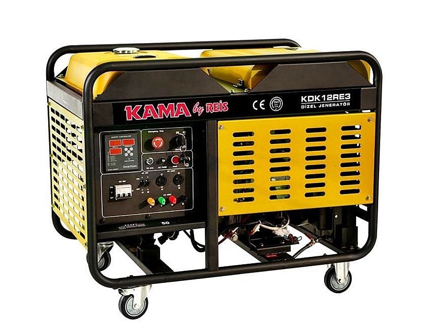 Kama By Reis KDK12RE3 Su Soğutmalı Dizel Jeneratör 12kVA Trifaze