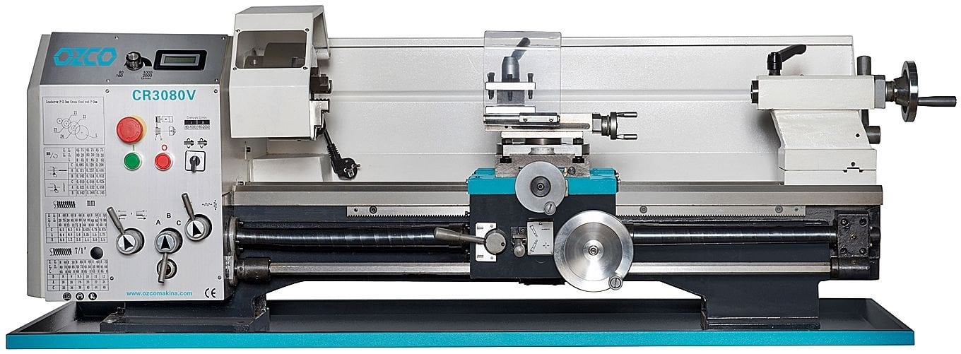 Ozco  CR3080V Vario Tezgah Torna Makinası 80 cm