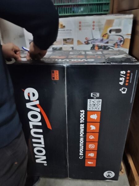 Evolution RAGE5-S Tablalı Kesme Tezgahı 255 mm | Çok Fonksiyonlu Ahşap, Metal, Plastik Gönye Testere