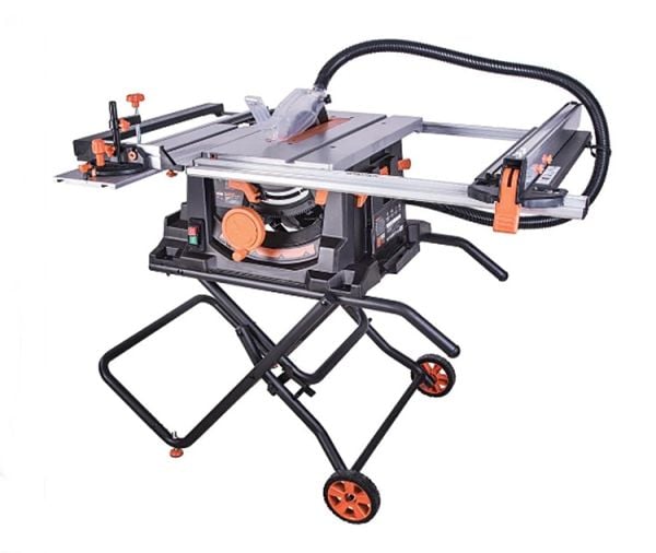 Evolution RAGE5-S Tablalı Kesme Tezgahı 255 mm | Çok Fonksiyonlu Ahşap, Metal, Plastik Gönye Testere