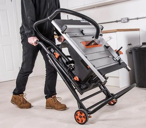 Evolution RAGE5-S Tablalı Kesme Tezgahı 255 mm | Çok Fonksiyonlu Ahşap, Metal, Plastik Gönye Testere