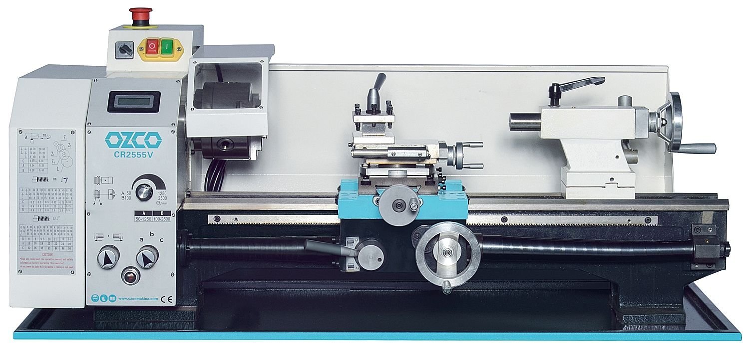 Ozco CR2555V Vario Tezgah Torna Makinası 55 cm