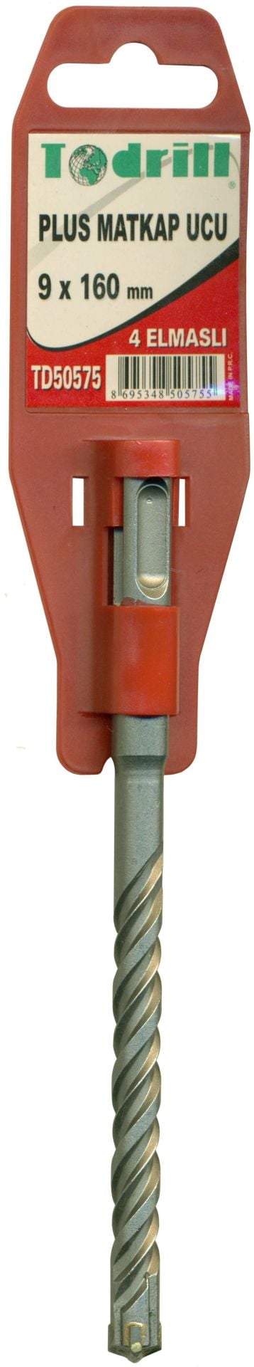Todrill TD50591 SDS-PLUS 4 Elmaslı Matkap Ucu 12x350 mm 10 adet