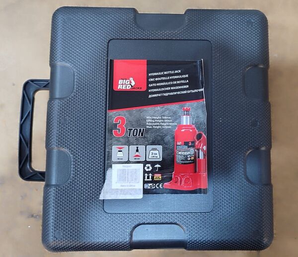 Bigred TR90304S Şişe Kriko 3 Ton Plastik Kutulu