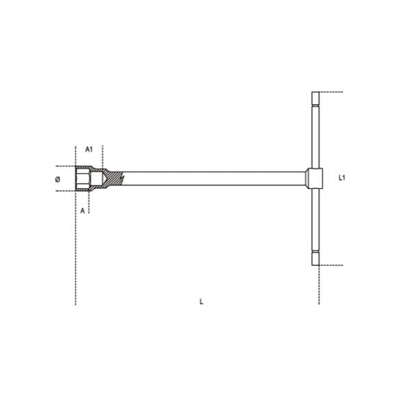 Beta 950 T Lokma Anahtarı 7mm