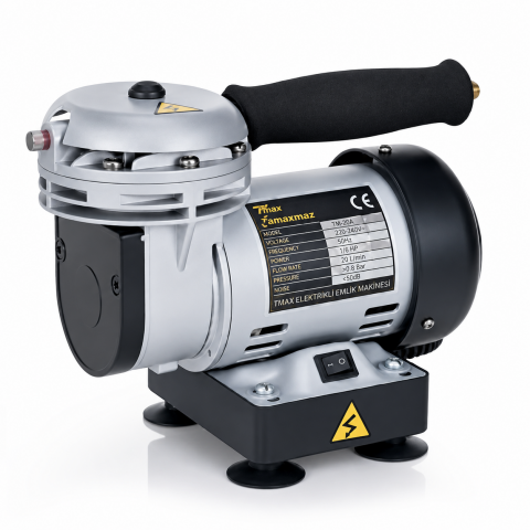 Magicbrush CP-201 Airbrush Kompresör 1/6 HP – Profesyonel ve Sessiz Performans
