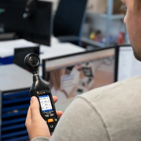 PCE-EM 880 Formaldehit HCHO TVOC Ölçüm Cihazı | İç Ortam Hava Kalitesi Analizörü