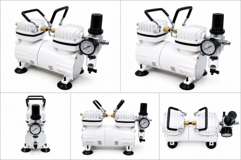 Magicbrush CP-302 Airbrush Kompresör Regülatörlü – Profesyonel Airbrush Boya Kompresörü