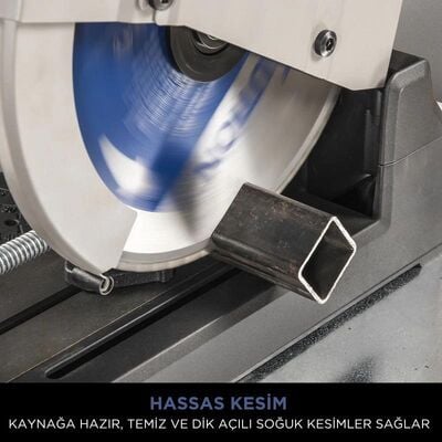 Evolution S355CPS Metal Profil Kesme Testeresi 355 mm | Endüstriyel Güçlü Hassas ve Hızlı Kesim