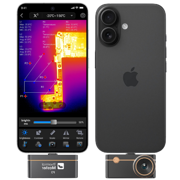 Thermal Master P3 Mobil Termal Kamera | iOS Android PCB ve Elektrik Analizi