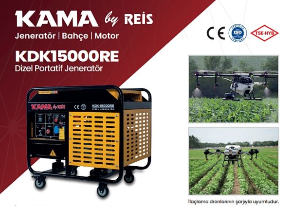 Kama By Reis KDK15000RE Dizel Jeneratör 15kVA