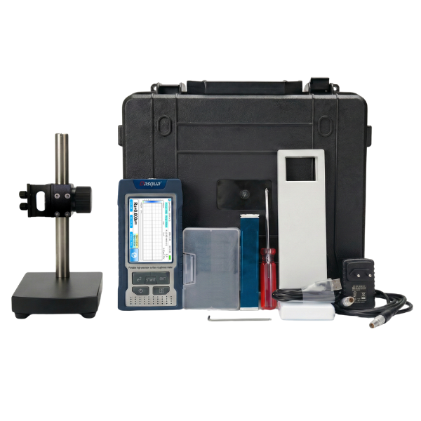 Dasqua 1804-6315 Dijital Yüzey Pürüzlülük Ölçer Dokunmatik Ekran | Ra Rz Rq Yüzey Analizi