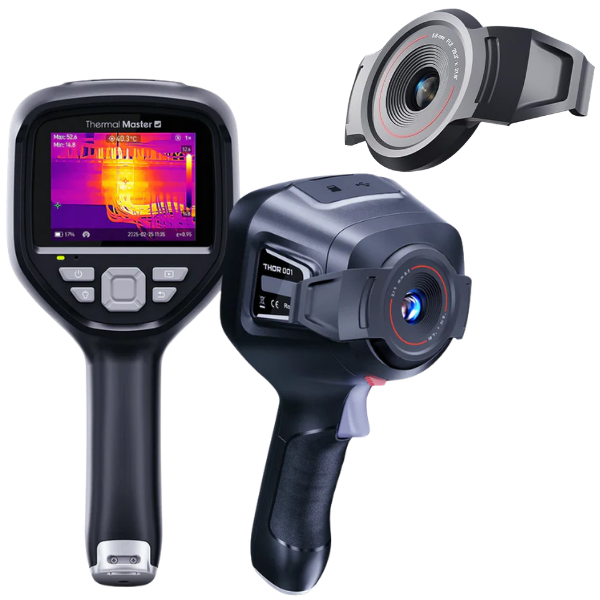 Thermal Master Thor001 Termal Kamera Makro Lensli 512×384 IR | -20°C 550°C Endüstriyel Isı Analizi