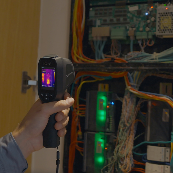 HIKMICRO Eco-V Termal Kamera 96×96 IR Çözünürlük | Endüstriyel Isı Tespiti