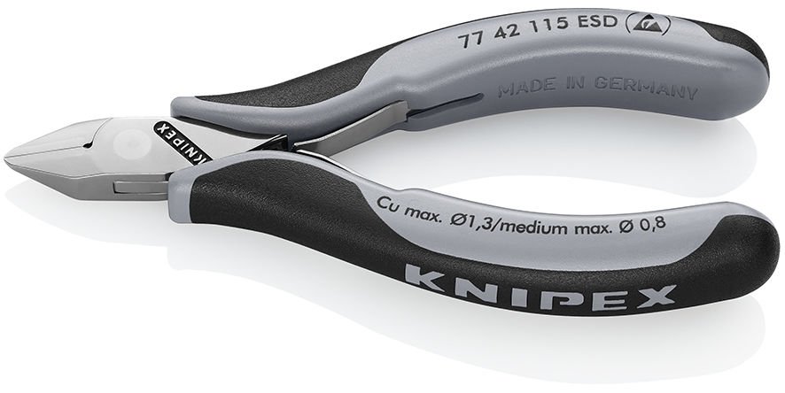 Knipex 77 42 115 ESD Elektronikçi Yan Keski 115 mm Profesyonel