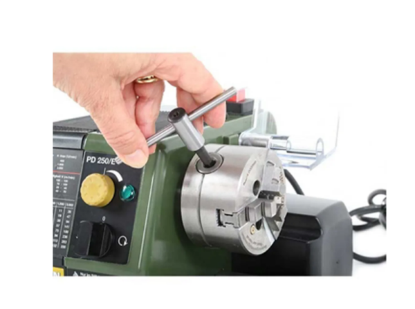 PROXXON 24002 PD250/E Hassas Torna Makinesi – Profesyonel Ahşap & Metal İşleme