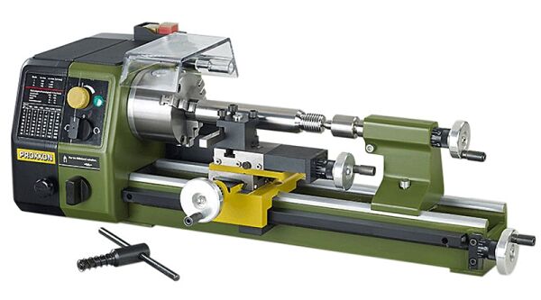 PROXXON 24002 PD250/E Hassas Torna Makinesi – Profesyonel Ahşap & Metal İşleme