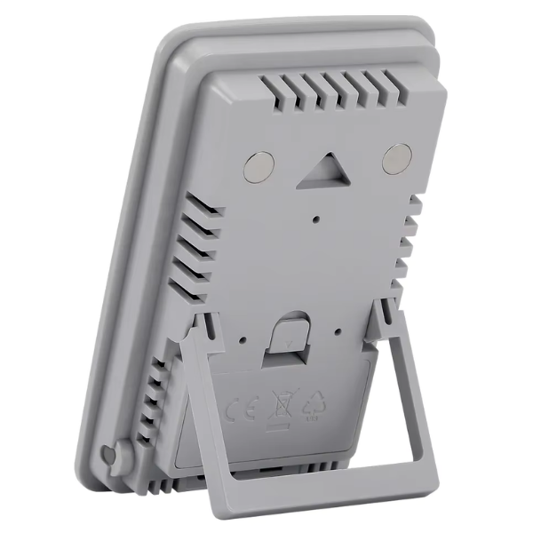 Loyka D7 Sıcaklık ve Nem Ölçer Saat Göstergeli | Arka Işıklı Dijital Termohigrometre